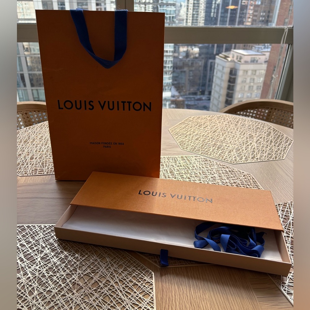 Authentic Louis Vuitton Gift Box and Gift Bag